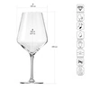Poháre na víno WINE 760, 760 ml, sada 6 kusov | KROSNO GLASS F57D228065006020