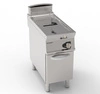Jednokomorová plynová fritéza 17 l 16,5 kW s uzavretým dnom | TECNOINOX 313186