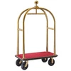 Batožinový vozík z pozlátenej ocele, 110x61 cm | CONTACTO 1652/115