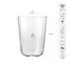 Poháre XNO HIGHBALL 370 OPTIC, 370 ml, súprava 6 kusov | KROSNO GLASS F688486038002020