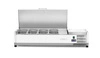 Chladiaca nadstavba s krytom, 4 GN 1/3, 120x33.5x42.5 cm, 0.18 kW | HENDI 233948