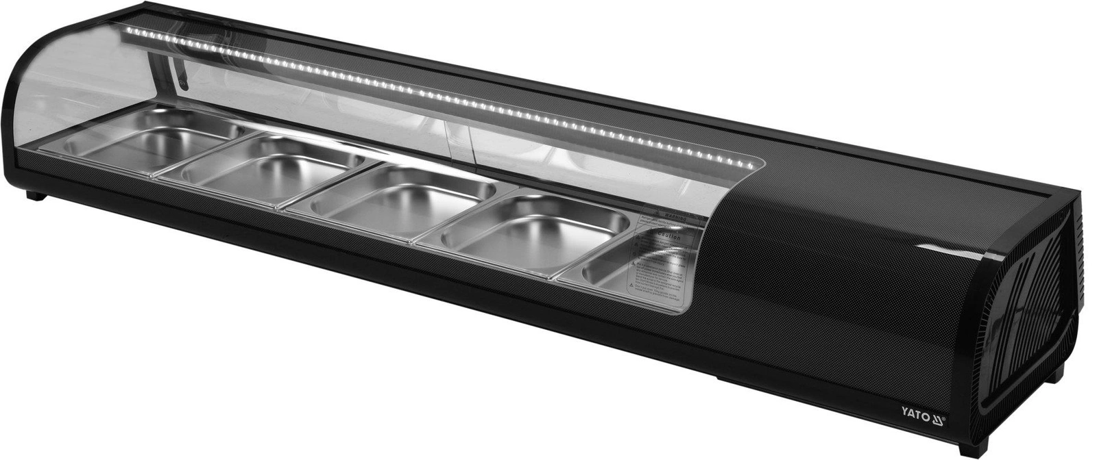 Chladiaci podnos na sushi 5x1/2 GN | YATO YG-05005
