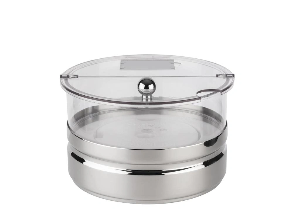 Chladiaca miska s oceľovým podstavcom Maxi TOP FRESH s vložkou a pokrievkou, 24x17 cm | APS 11847_APS