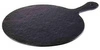 Tácka SLATE-ROCK s rukoväťou, melamín, čierna, 42x30x1.5 cm | APS 84257