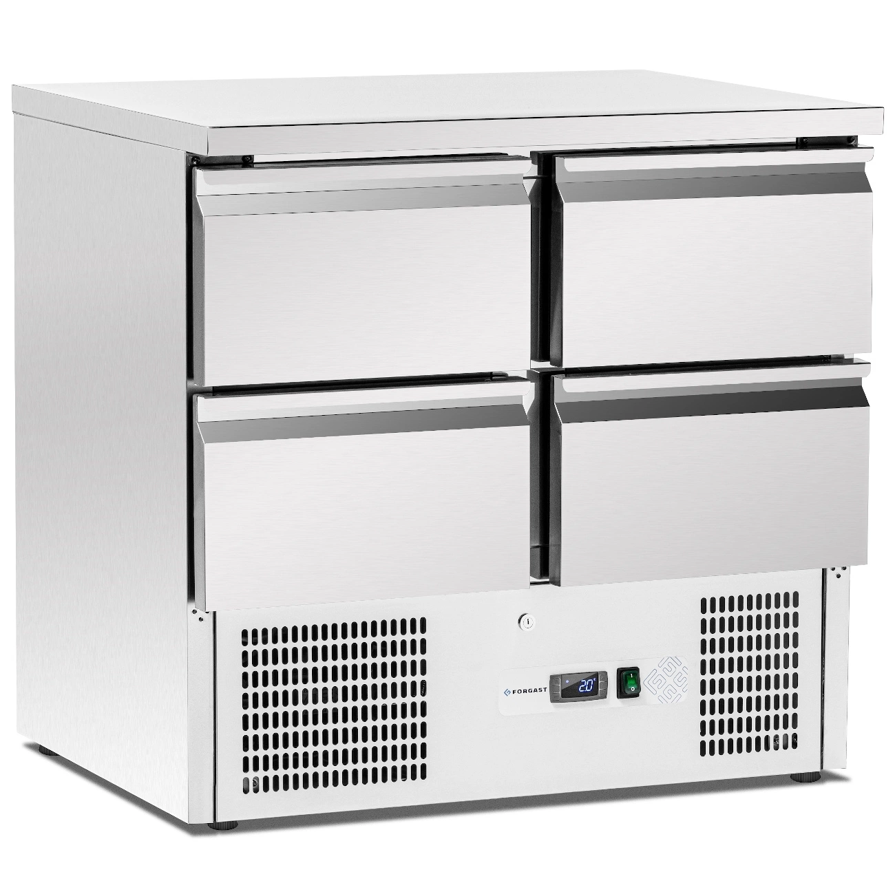 Chladiaci stôl 4 zásuvky, 257 l, so spodným agregátom | FORGAST FG07004