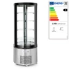 Okrúhla chladiaca vitrína 360 l, LED, dynamické chladenie | ARKTIC 233832