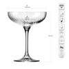Pohár XNO COUPETTE 240 OPITC, 240 ml, sada 6 kusov | KROSNO GLASS F57D492023001020