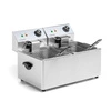 Elektrická fritéza 2-komorová 2x8 l, 2x3,2 kW, 230 V | FORGAST FG09028