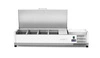 Chladiaca nadstavba s krytom, 4 GN 1/3, 120x33.5x42.5 cm, 0.18 kW | HENDI 233948