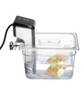 Polykarbonátové veko pre GN 1/2 s výrezom pre sous vide | HENDI 864234