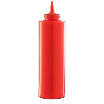 Dávkovač na omáčky z polyetylénu 0,7 l, červený | FORGAST FG03229