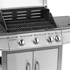 Záhradný plynový gril so skrinkou a bočným horákom, počet horákov 3+1, 13,8 kW | FORGAST FG09107