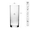 Poháre XNO HIGHBALL 280 ICE OPTIC, 280 ml, sada 6 kusov | KROSNO GLASS F682945023508030