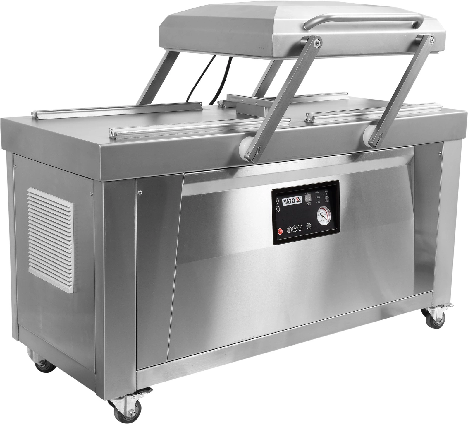 Mobilný 2-komorový vákuový baliaci stroj 45x60 cm | YATO YG-09307