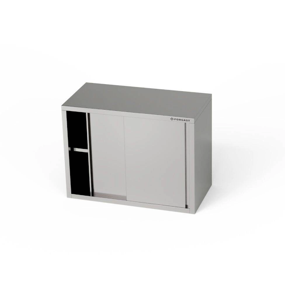 Nerezová nástenná skrinka 140x40x60 cm | FORGAST