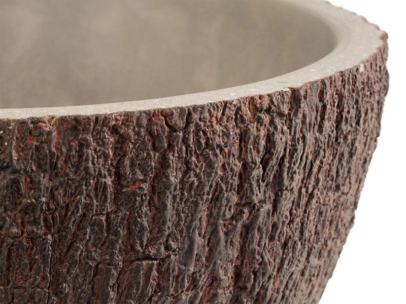 Miska COCONUT, betón, hnedá a sivá, 18x9.5 cm, 1 l | APS 30020