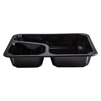 Tesniaca nádoba 227x178x40 čierna 2-dielna COLT 320ks | GUILLIN MAPCORCT22740DC