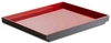 Podnos ASIA PLUS GN 1/2 z melamínu, červeno-čierny, 32.5x26.5x3 cm | APS 15456