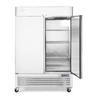 Chladnička Kitchen Line, nerezová oceľ, 2 dvere, 1300 l, statický chladiaci systém | HENDI 232736