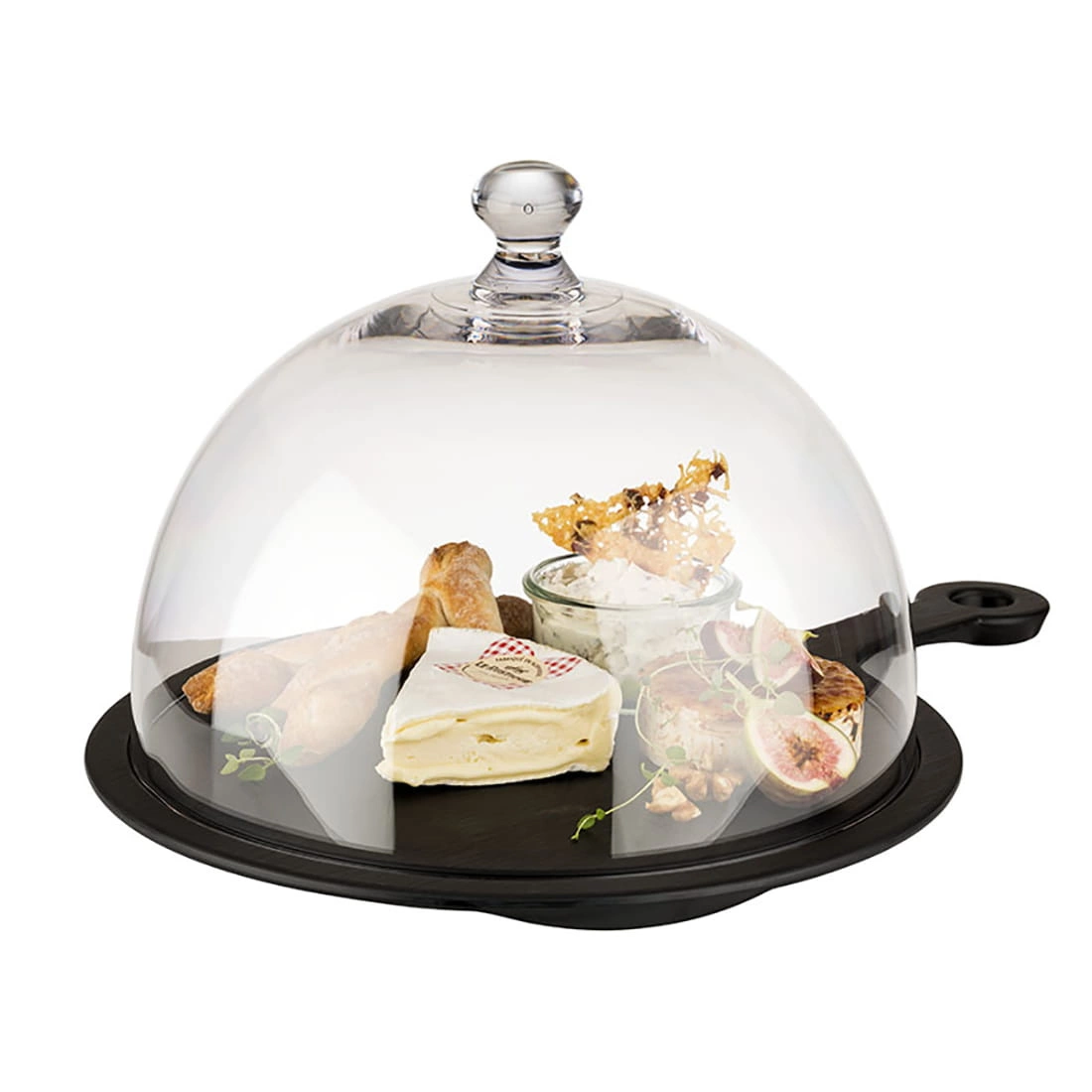 Okrúhly kryt z plastu, DOME 21x17 cm | APS 6519