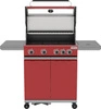 Plynový gril ITAMI 4+1, 14,2 kW, červený | YATO YG-20034