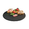 Tanier na prezentáciu jedál z bridlice okrúhly SLATE priemer 22 cm | APS 968
