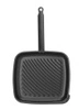 Grilovacia panvica z uhlíkovej ocele, štvorcová | HENDI 627983