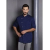 Pánska kuchárska blúzka Gustav navy blue | KARLOWSKY JM 15-10