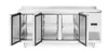 Chladiaci stôl 3-dverový, 179,5x70x85 cm, -2 až +8°C, 2 kWh/deň | HENDI 232057