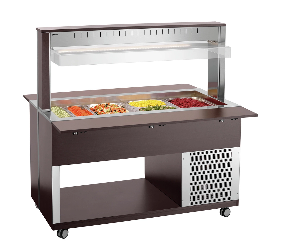 Bufetový chladiaci vozík K4110-200W | BARTSCHER 125544V1