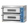 Pec na pizzu 2-komorová, 2x6x36 cm, široká, 18 kW, 400 V | FORGAST FG09568