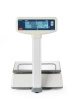 LCD váha s ramenom a legalizáciou, séria EGE, 15 kg | TEM TTB015-O