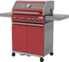Plynový gril ITAMI 4+1, 14,2 kW, červený | YATO YG-20034