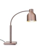 Lampa na ohrievanie jedál, ohybná, medená, 220-240V/250 W, 26.8x20.3x66 cm | HENDI 273753