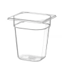 Nádoba COOL transparentná, GN 1/6, 20 cm zo SAN | HENDI 882368