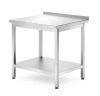 Nástenný pracovný stôl s policou, 80x70x85 cm | HENDI 812716