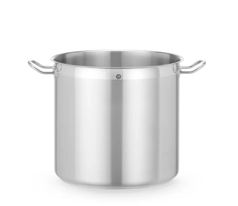 Vysoký hrniec z nehrdzavejúcej ocele bez pokrievky, Profi Line, 24 l, priemer 32 cm, výška 30 cm | HENDI 830574