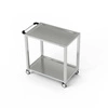 Nerezový 2-policový vozík 100x70x85 cm | FORGAST
