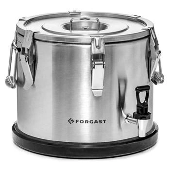15 l oceľová termoska s kohútikom FORGAST FG05915