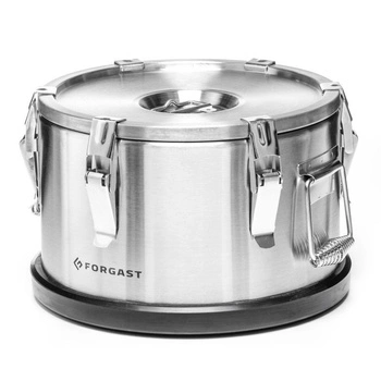 10-litrová nízka oceľová termoska | FORGAST FG05010