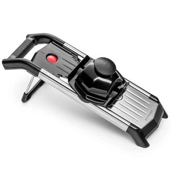 Ručný krájač (mandolína) na krájanie na plátky a hranolky Julienne, 5 vymeniteľných čepelí | FORGAST FG10016