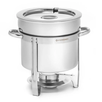 Okrúhly ohrievač na polievku 7 l na palivo | FORGAST FG03107