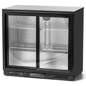 Chladnička na nápoje s dvojitými posuvnými dverami 208 l | Forgast FG07702