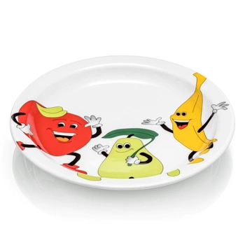 Porcelánový plytký tanier Kids Modermo 24 cm | MODERMO MP054
