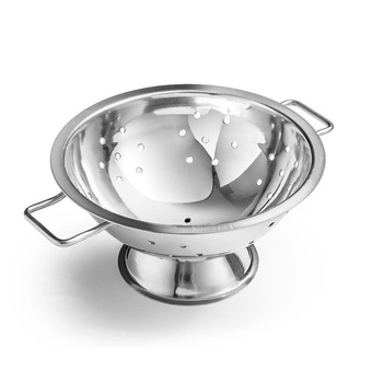 Mini cedidlo finger food, nehrdzavejúca oceľ, priemer 13 cm | FORGAST FG11516