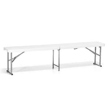 Skladacia cateringová lavica, 183x30 cm, nosnosť do 300 kg | FORGAST FG03805