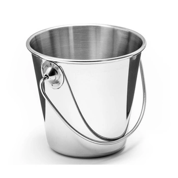 Mini vedierko na finger food, priemer 9 cm, nehrdzavejúca oceľ | FORGAST FG11503