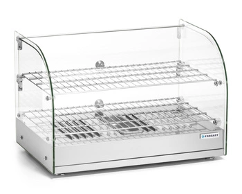 Vyhrievaná vitrína 2-úrovňová, 45 l, 0.8 kW | FORGAST FG09624