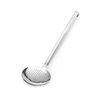 Cedidlová lyžica monoblok, priemer 16 cm, dĺžka 43 cm | FORGAST FG11161