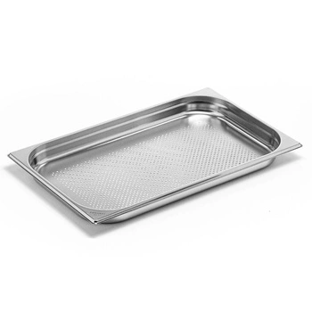 Nádoba GN 1/1 4 cm perforovaná z nehrdzavejúcej ocele | FORGAST FG04704V1